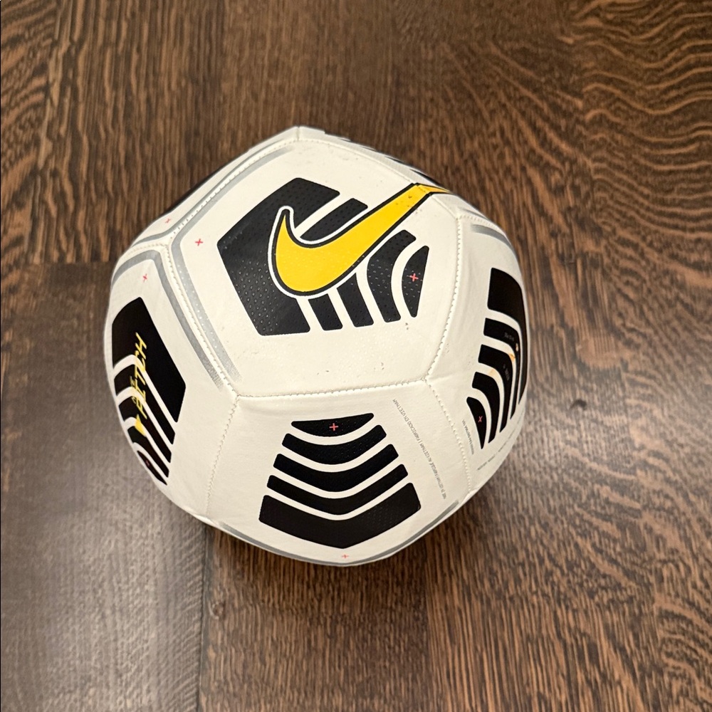 Nike Pitch Soccer Ball 2020-21 | SF United FC | White/Black/Gold | Size 5